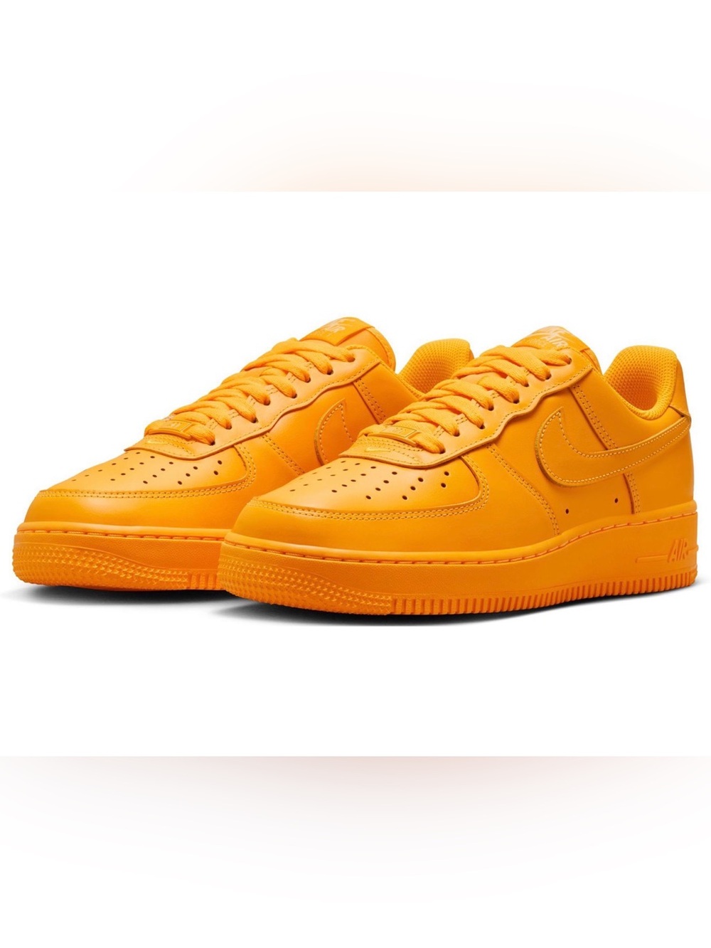 Nike Air Force 1 ‘07 Low Laser Orange Women’s Size 7.5 Sneakers HJ7324-845